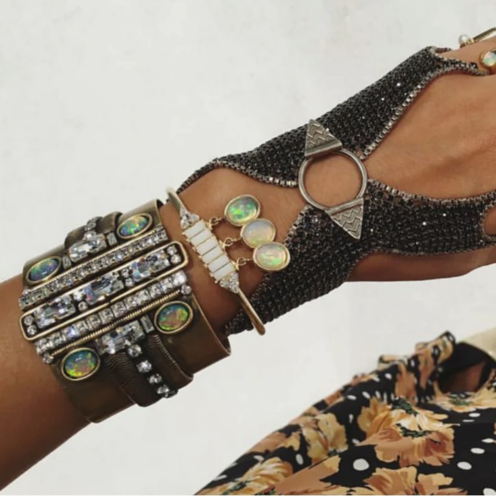 🔥HUGE DEAL🔥 ❤️Lionette NY❤️ MATT Bracelet ✨BEYOND GORGEOUS ✨ Sz OS - Picture 3 of 10